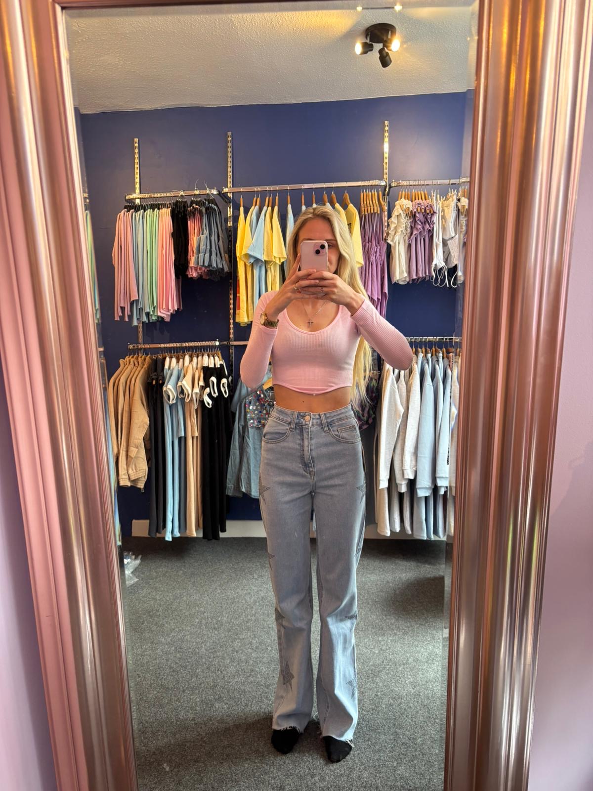 Women’s Star Diamanté Jeans