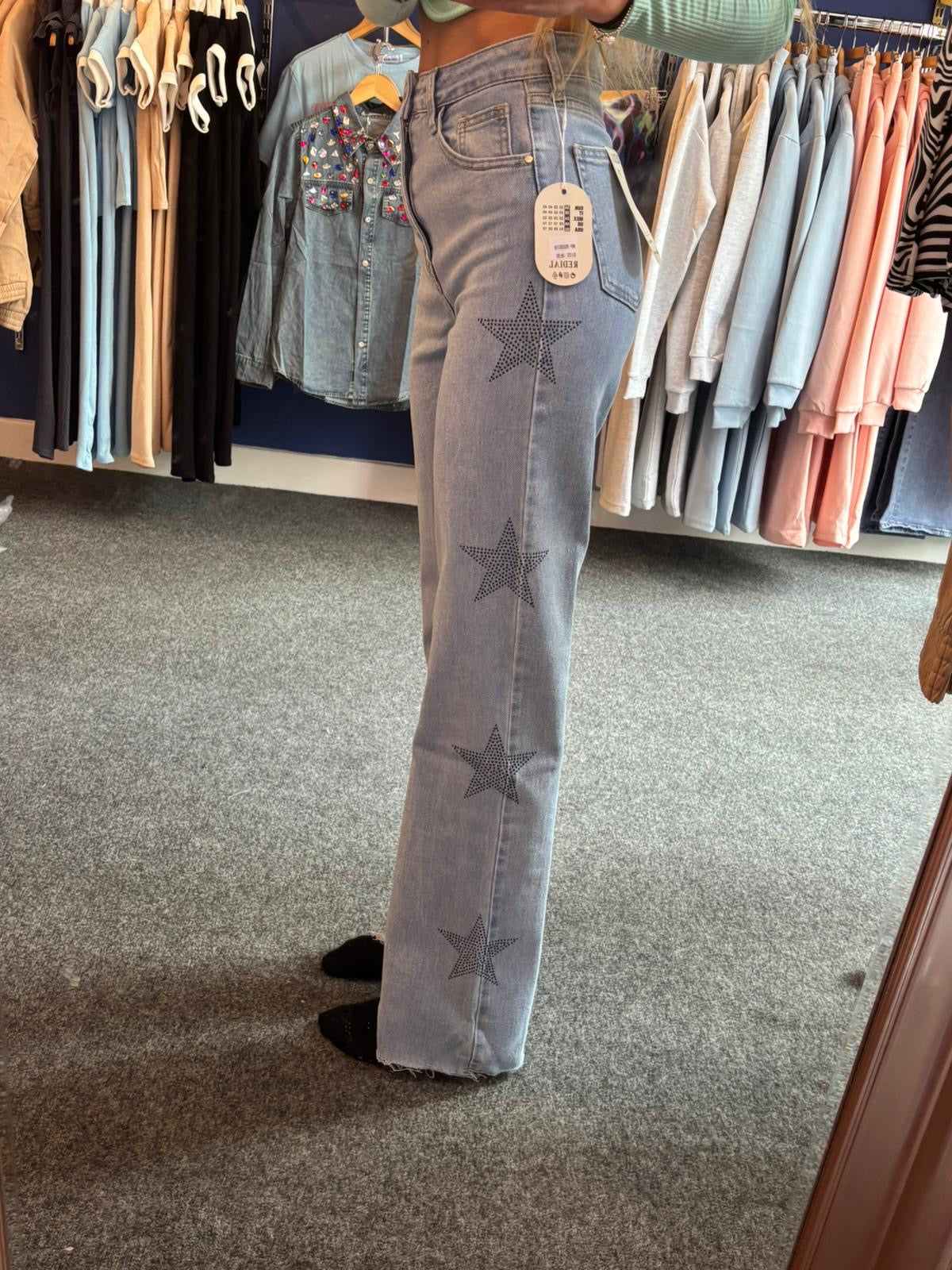 Women’s Star Diamanté Jeans