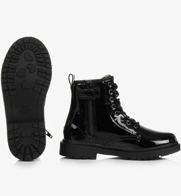 Girl’s Lelli Kelly Harper Black Patent Boots