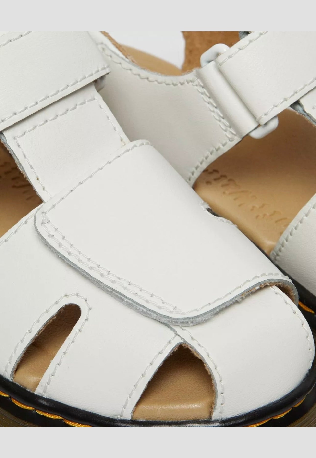 Dr Martens Junior Moby II Leather Strap Sandals