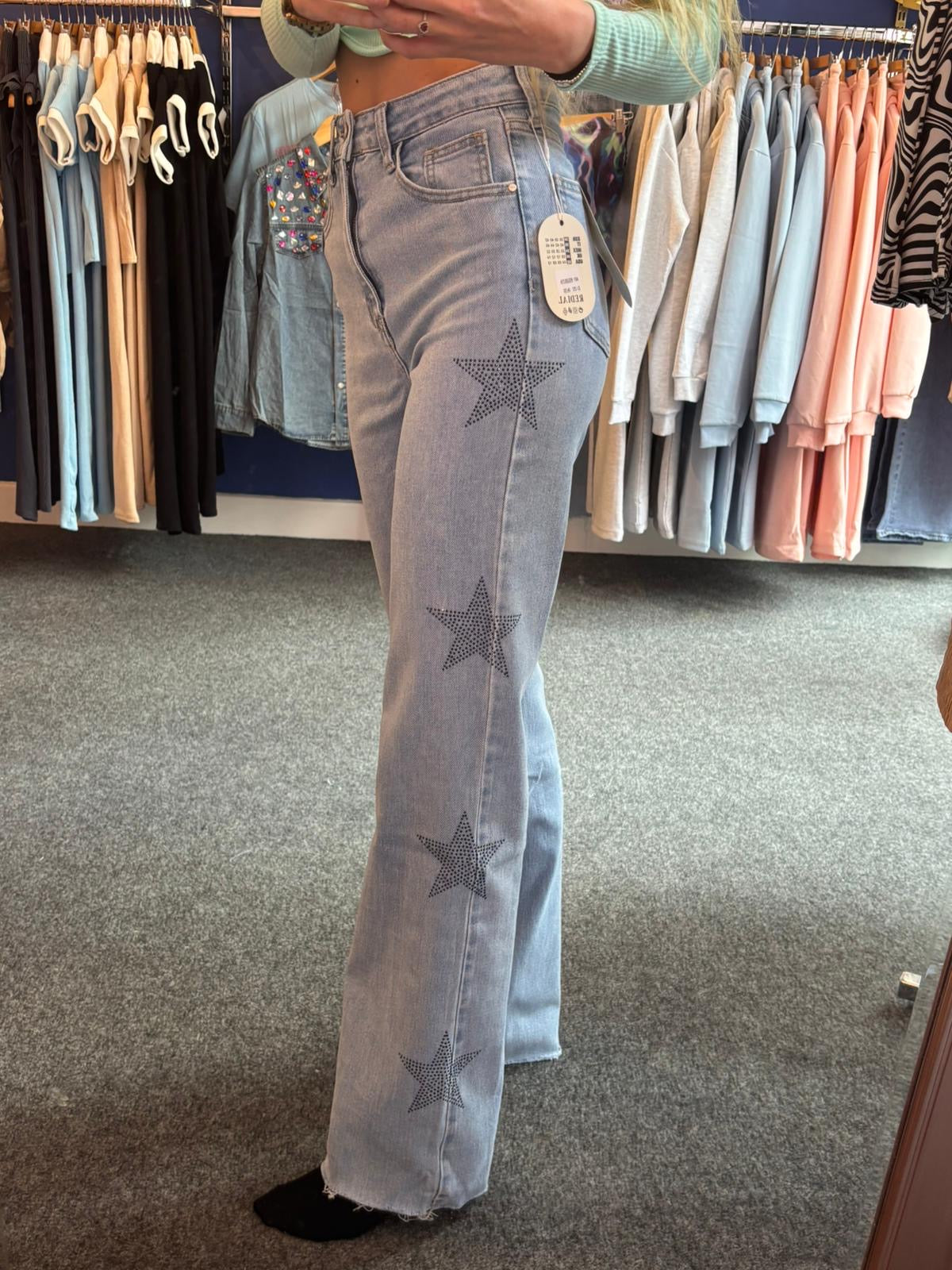 Women’s Star Diamanté Jeans