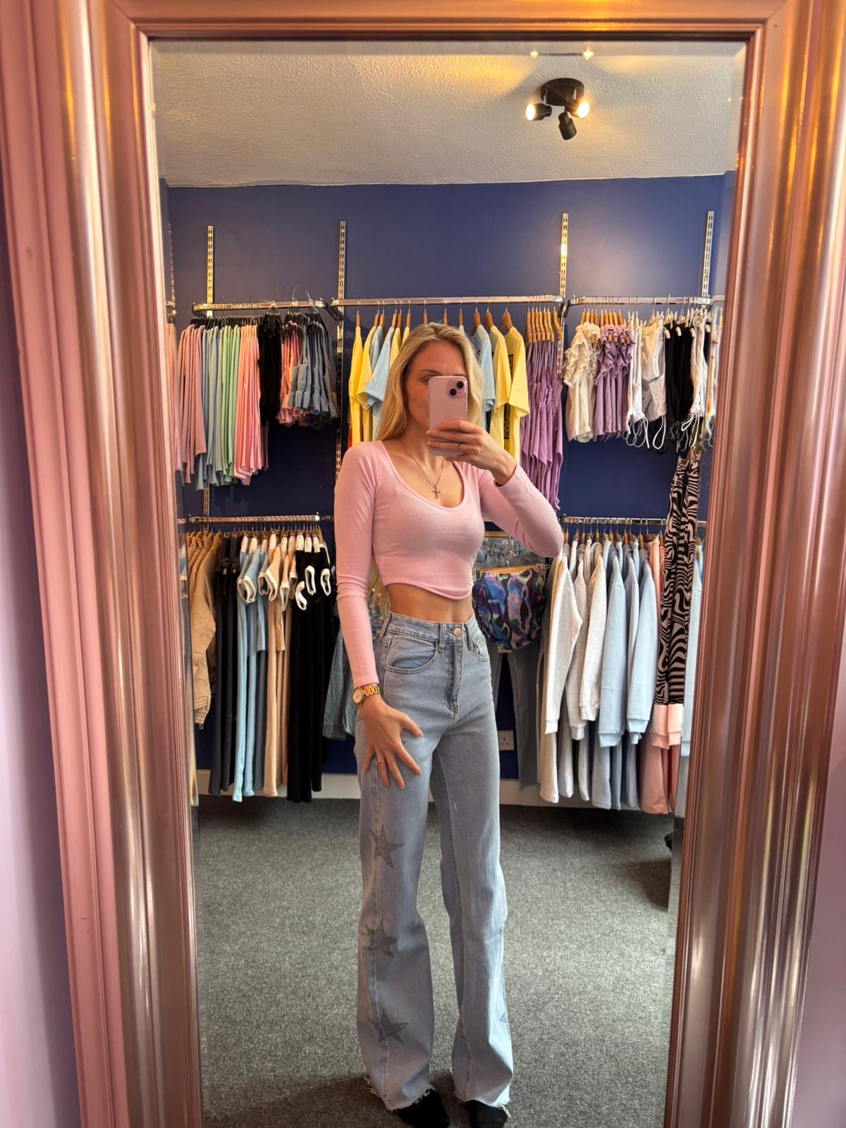 Women’s Star Diamanté Jeans